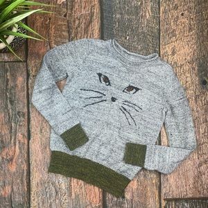 Gap girls kitty sweater